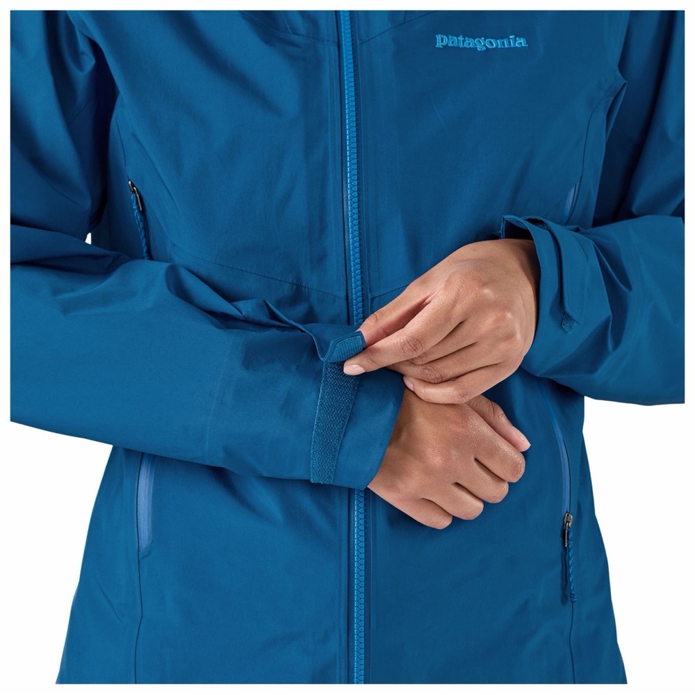 Patagonia NWT Women’s Powder town Jacket size XS Blue AP - Picture 4 of 16